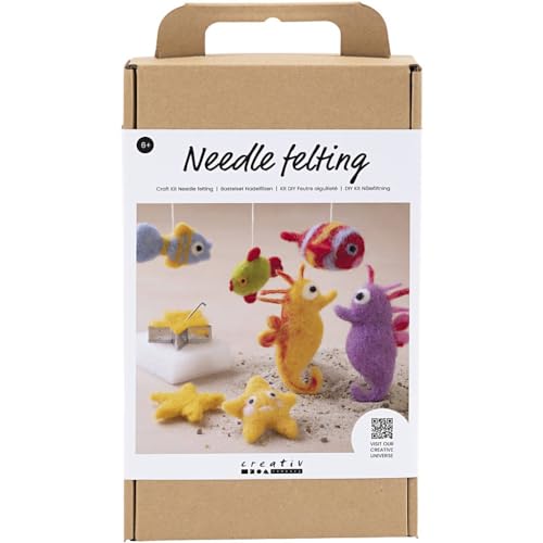 Creativ Bastelset Nadelfilzen, Tiere im Wasser, 1 Packung Creativ Bastelset Nadelfilzen, Tiere im Wasser, 1 Packung von Creativ