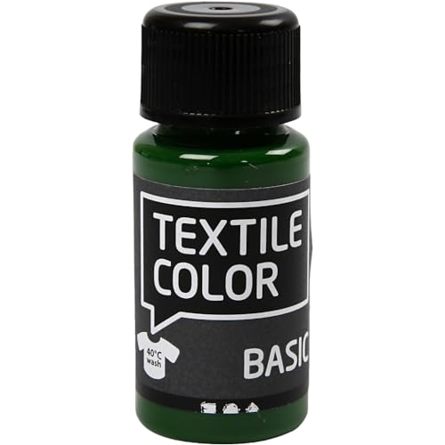 Creativ Company Textilfarbe, 50ml, Olive-Grün von Creativ
