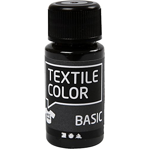 Creativ Company Textilfarbe, 50ml, Schwarz Creativ Company Textilfarbe, 50ml, Schwarz von Creativ