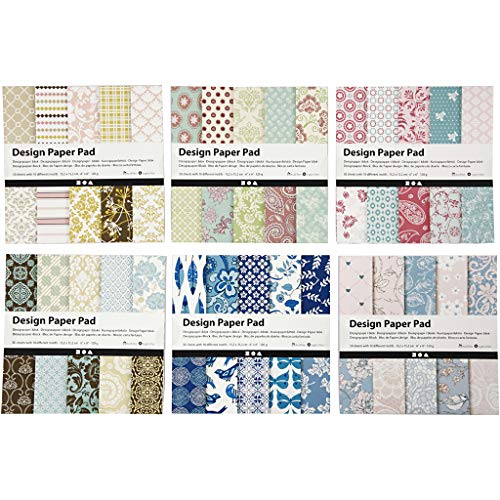 Creativ Gemusterter Karton und Papier, Greenroselight Bluebrownbluepurple, Einheitsgröße Creativ Gemusterter Karton und Papier, Greenroselight Bluebrownbluepurple, Einheitsgröße von Creativ