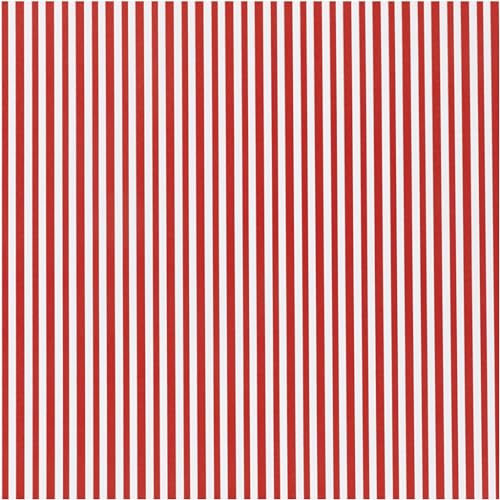 Creativ Geschenkpapier, Rot/Weiß, Gestreift, 50 cm, 5 m/1 Rolle Creativ Geschenkpapier, Rot/Weiß, Gestreift, 50 cm, 5 m/1 Rolle von Creativ