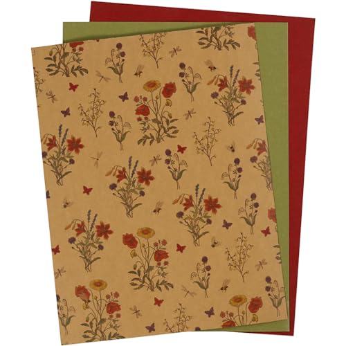 Creativ Kunstlederpapier, Natural;grün;rot Creativ Kunstlederpapier, Natural;grün;rot von Creativ