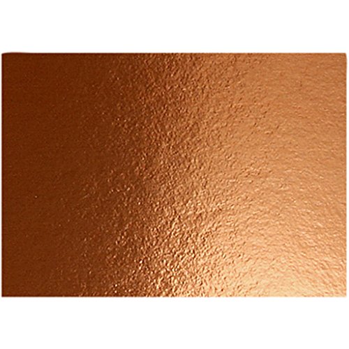 Creativ Metallfolienkarton, A4, 21 x 30 cm, 280 g, kupferfarben, 10 Blatt von Creativ