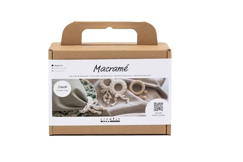 Creativ Mini Bastelset Makramee, naturweiß, Serviettenring, 1 Packung Creativ Mini Bastelset Makramee, naturweiß, Serviettenring, 1 Packung von Creativ