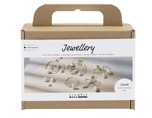 Creativ Mini Bastelset Schmuck, vergoldet, 1 Packung Creativ Mini Bastelset Schmuck, vergoldet, 1 Packung von Creativ