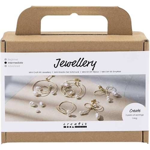 Creativ Mini Bastelset Schmuck, vergoldet, 1 Packung von Creativ