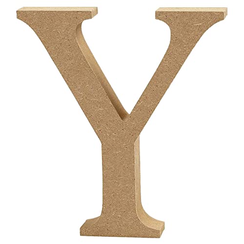 Creativ "Y MDF Buchstabe, braun, 13 x 2 cm von Creativ