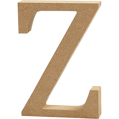 Creativ "Z MDF Buchstabe, braun, 13 x 2 cm von Creativ