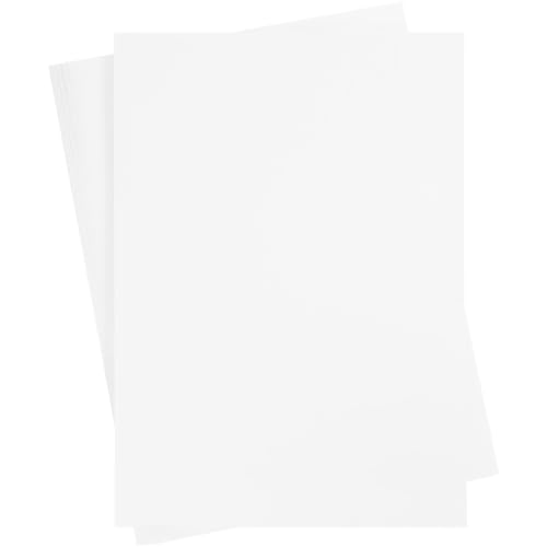 Deko-Karte, Bogen 460x640 mm, 210-220 mm, schneeweiß, 25 Blatt von Creativ