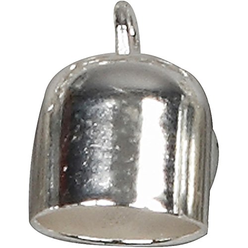 Creativ Endkappen, D: 8 mm, versilbert, SP, 6 Stück, metall von Creativ