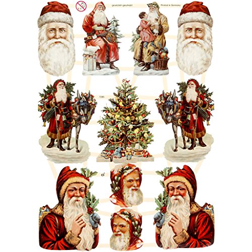 Glanzbilder, 16,5x23,5 cm, Weihnachten, 3 Blatt von Creativ