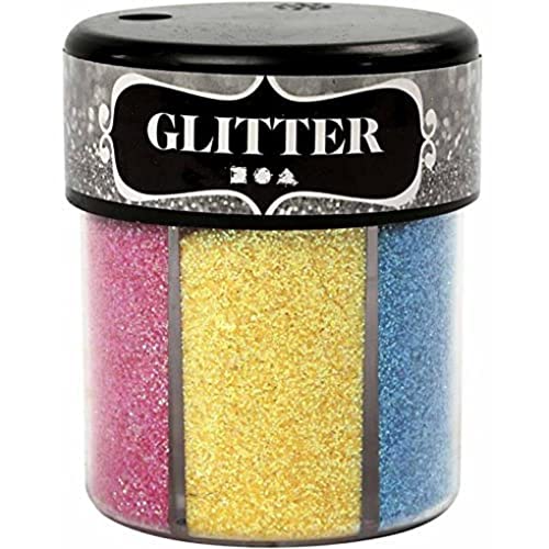 Glitzer, verschiedene Farben, 6 x 13 g von Creativ