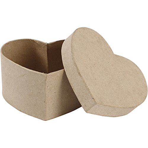 Herz-Box, Herzform, Größe 11,5x11,5 cm, H: 6 cm, 1 Stück Herz-Box, Herzform, Größe 11,5x11,5 cm, H: 6 cm, 1 Stück von Creativ