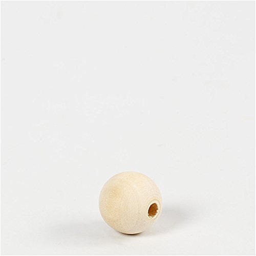 Holzperlen, D: 15 mm, Lochgröße 3 mm, china berry, 20Stck. Holzperlen, D: 15 mm, Lochgröße 3 mm, china berry, 20Stck. von Creativ