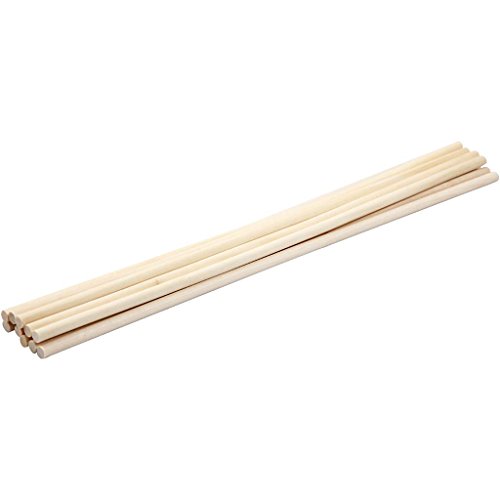 Holzstäberund,L:30cm,D:6mm,10Stck./1Pck. Holzstäberund,L:30cm,D:6mm,10Stck./1Pck. von Creativ
