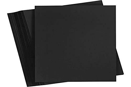 Karton, A5 14,8x21 cm, schwarz, 100 Blatt von Creativ