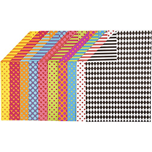 Karten mit Farbdesign, A4 210x297 mm, 250 g, sortierte Farben, 200sort. Blatt von Creativ