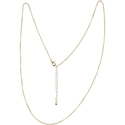 Creativ Kette, L: 80 cm, D: 1 cm, vergoldet, 1Stck., metall Creativ Kette, L: 80 cm, D: 1 cm, vergoldet, 1Stck., metall von Creativ