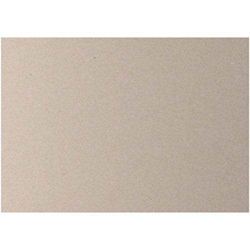 Creativ Kraftkarton, Grau, 100cm x 70cm, 10 Blätter, 3mm, Stärke 3mm von Creativ