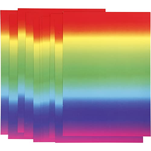Regenbogenkarten, A4, 21 x 30 cm, 180 g, 10 Blatt von Creativ