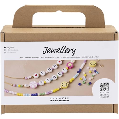 Mini Craft Mix Schmuck, Halsketten, 1 Packung, Black Mini Craft Mix Schmuck, Halsketten, 1 Packung, Black von Creativ