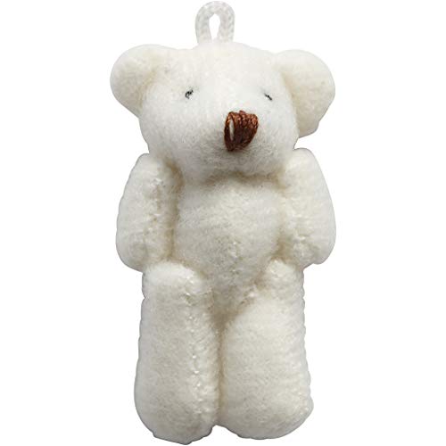 Mini-Teddybär , Größe 4x2,5 cm, 6 Stck. von Creativ
