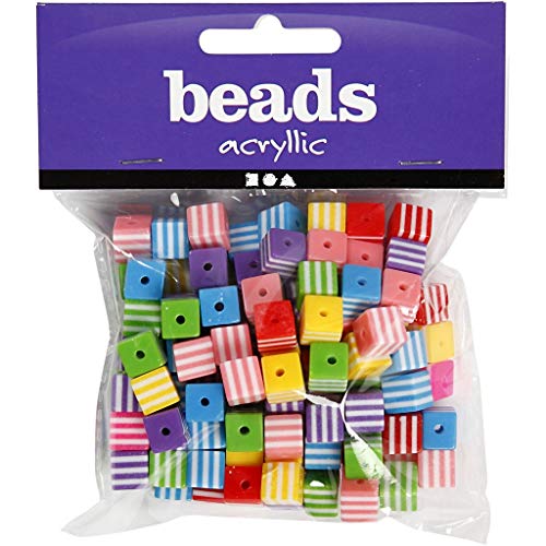Multi-Mix, Größe 8x8 mm, Lochgröße 2,5 mm, 80 g, 110ml von Creativ