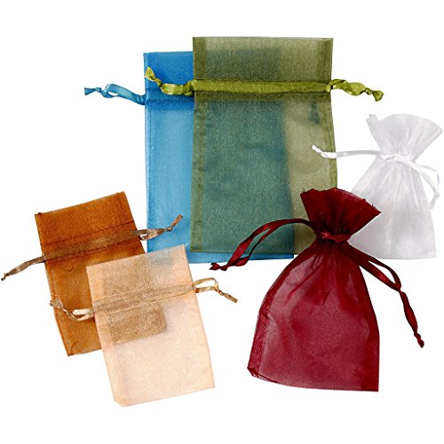 Organzabeutel, Größe 7x10 cm, sortierte Farben, 30sort. Organzabeutel, Größe 7x10 cm, sortierte Farben, 30sort. von Creativ