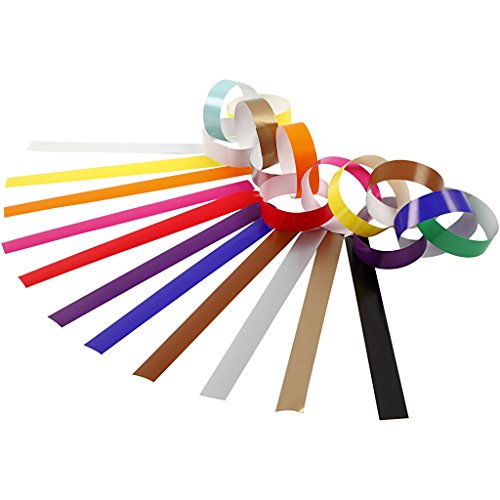 Papierketten, L 16 cm, B 15 cm, verschiedene Farben, 400 Stück von Creativ