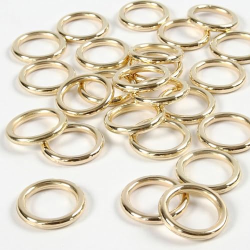 Ring aus Gipskarton, Außenmaß 15 mm, Innenmaß 11 mm, Gold, 25 Stück, Stärke 2 mm Ring aus Gipskarton, Außenmaß 15 mm, Innenmaß 11 mm, Gold, 25 Stück, Stärke 2 mm von Creativ