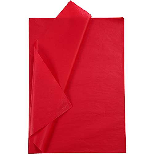Seidenpapier, 50 x 70 cm, Rot, 25 Blatt von Creativ