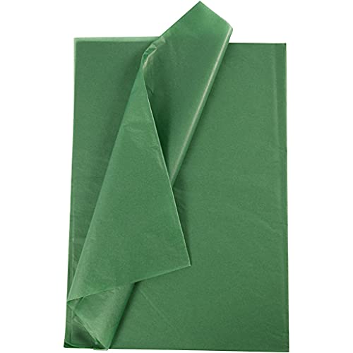 Seidenpapier, Blatt 50x70 cm, 14 cm, grün, 25Blatt von Creativ