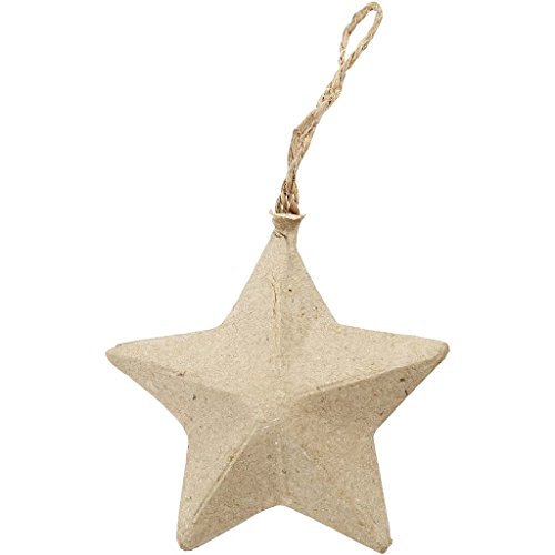 Stern, Durchmesser: 6 cm, 9 Stück von Creativ