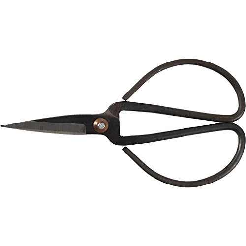 Vivi Gade Vintage - kleine Schere für Stoff, Verbandszeug und andere Materialien, Größe: Länge: 15 cm; B: 8 cm, schwarz, 1 Stück von Creativ