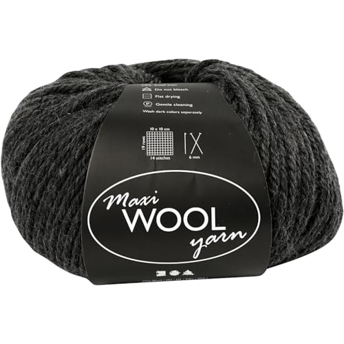 Wolle,HellgrauMelange,L:125m,100g/1Knäuel Wolle,HellgrauMelange,L:125m,100g/1Knäuel von Creativ
