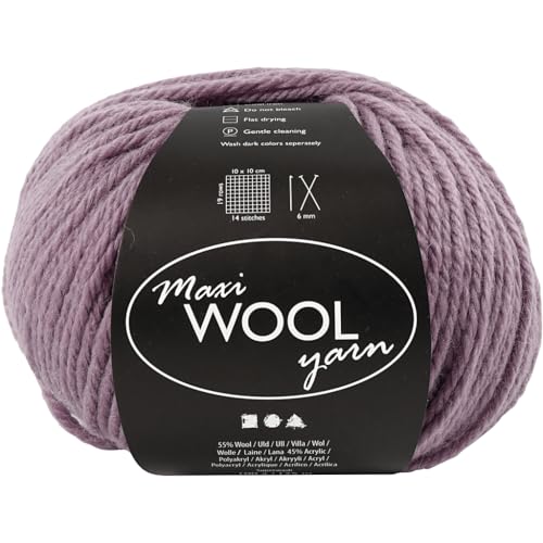 Wolle,Lavendel,L:125m,100g/1Knäuel von Creativ