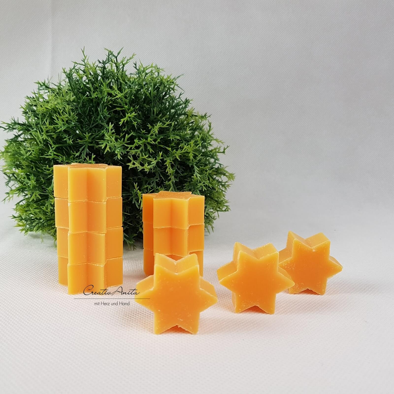 10 St. Sterne Seifensterne Orange Guest Gifts Sheep's Milk Soap - Christmas 10 St. Sterne Seifensterne Orange Guest Gifts Sheep's Milk Soap - Christmas von CreativAnita