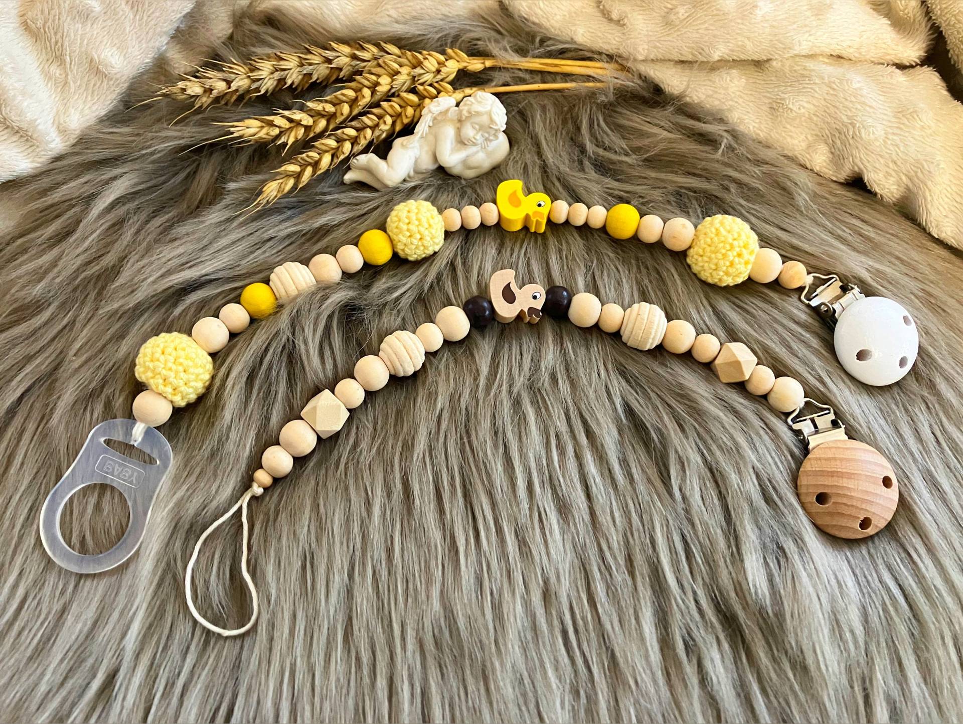 Baby Schnuller Kette Tiermotiv | Mädchen Junge Holz |Kleines Mitbringsel Geschenk Geburt Taufe, Schwangerschaft Bekommen Baby Schnuller Kette Tiermotiv | Mädchen Junge Holz |Kleines Mitbringsel Geschenk Geburt Taufe, Schwangerschaft Bekommen von CreativStore83