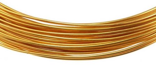 Aluminium Draht, 1 mm, 10,00 m, messing Aluminium Draht, 1 mm, 10,00 m, messing von Creative-Beads