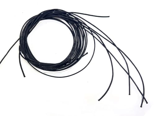 Baumwollschnur gewachst, schwarz, 1,5mm dick, 5x1,00m, für Armbänder, Halsketten, zum basteln, selber Machen, dekorieren, Baumwollschnur gewachst, schwarz, 1,5mm dick, 5x1,00m, für Armbänder, Halsketten, zum basteln, selber Machen, dekorieren, von Creative-Beads