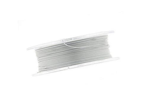 Creative-Beads Edelstahldraht, Stahlseil, 0,5mm, Schmuckdraht für Kette, Armband, nylon ummantelt hautverträglich reißfest, 10m Rolle pearlsilber zum Schmuck selbst machen Creative-Beads Edelstahldraht, Stahlseil, 0,5mm, Schmuckdraht für Kette, Armband, nylon ummantelt hautverträglich reißfest, 10m Rolle pearlsilber zum Schmuck selbst machen von Creative-Beads