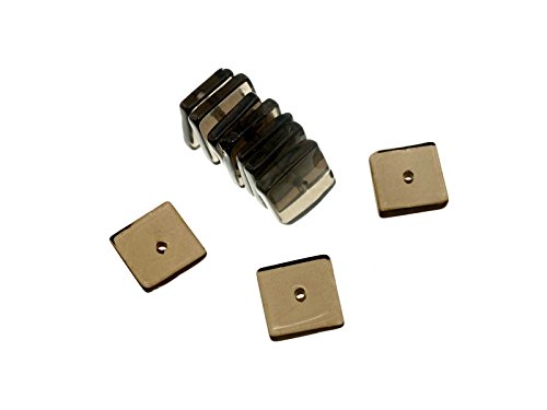 Creative-Beads Edelstein Quadrat ca. 8x8mm Rauchquarz, ca.1,5mm dick, Bohrung ca.0,6mm, Packung 10 Stück, selber machen Schmuck, Deko basteln Creative-Beads Edelstein Quadrat ca. 8x8mm Rauchquarz, ca.1,5mm dick, Bohrung ca.0,6mm, Packung 10 Stück, selber machen Schmuck, Deko basteln von Creative-Beads