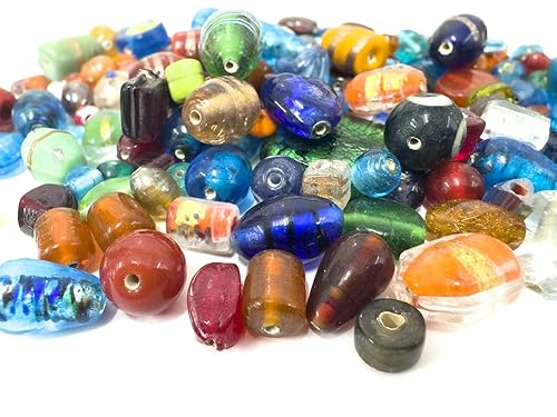 Creative-Beads Glasperlen, bunte Mischung,ca. 300g,mind. 80 Perlen, ca.6-16mm, verschiedene Formen und Größen zum auffädeln, basteln, selber machen Creative-Beads Glasperlen, bunte Mischung,ca. 300g,mind. 80 Perlen, ca.6-16mm, verschiedene Formen und Größen zum auffädeln, basteln, selber machen von Creative-Beads