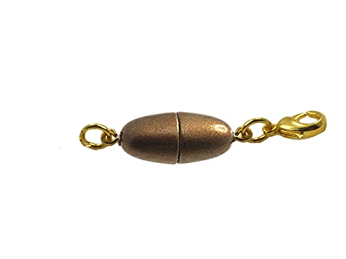 Creative-Beads Magnetverschluss für Schmuck Olive 17x8mm mit Karabiner und Öse, bronce Creative-Beads Magnetverschluss für Schmuck Olive 17x8mm mit Karabiner und Öse, bronce von Creative-Beads