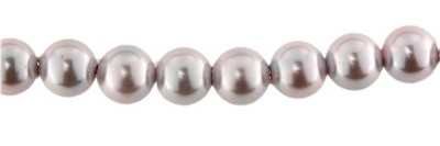 Creative-Beads Perlen Magnetperle 6mm Strang 40 cm. ca. 60 Stck rose, zum selber machen von Schmuck, Deko und basteln von Creative-Beads