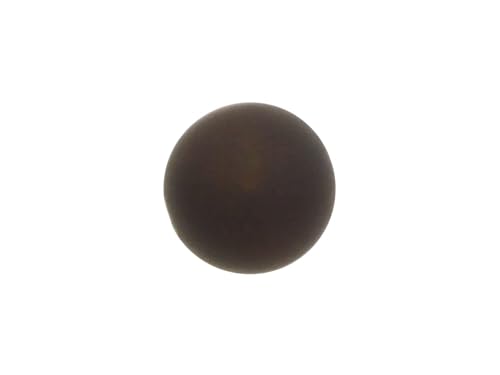 Creative-Beads Polarisperle 14mm matt, 10Stück schokobraun von Creative-Beads