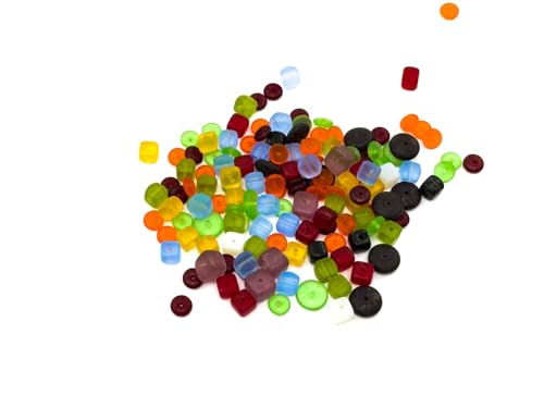 Creative-Beads böhm. Glasperlen matt, bunte Mischung, ca. 250g mehr als 400 Perlen, ca.6-10mm, verschiedene Formen und Größen zum auffädeln, basteln, selber machen Creative-Beads böhm. Glasperlen matt, bunte Mischung, ca. 250g mehr als 400 Perlen, ca.6-10mm, verschiedene Formen und Größen zum auffädeln, basteln, selber machen von Creative-Beads