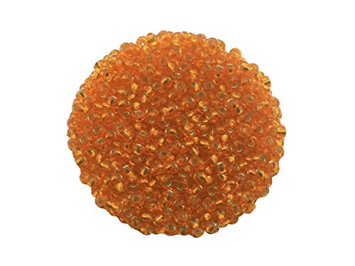 Creative-Beads böhmische Glasperlen, Rocailles, 2.6 mm. Silbereinzug. 14g Döschen, orange um Schmuck, Deko, Armband selber zu machen oder Creative-Beads böhmische Glasperlen, Rocailles, 2.6 mm. Silbereinzug. 14g Döschen, orange um Schmuck, Deko, Armband selber zu machen oder von Creative-Beads