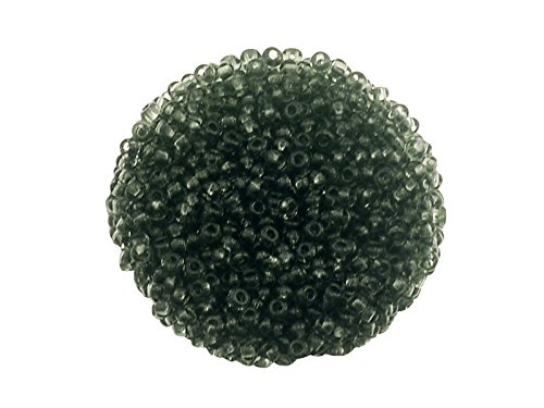 Rocailles 2.6mm transparent 17 gr. Dose schwarz Rocailles 2.6mm transparent 17 gr. Dose schwarz von Creative-Beads