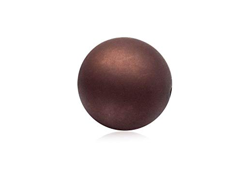 creative-beads Polarisperle 12mm matt, 20Stück, amethyst von Creative-Beads
